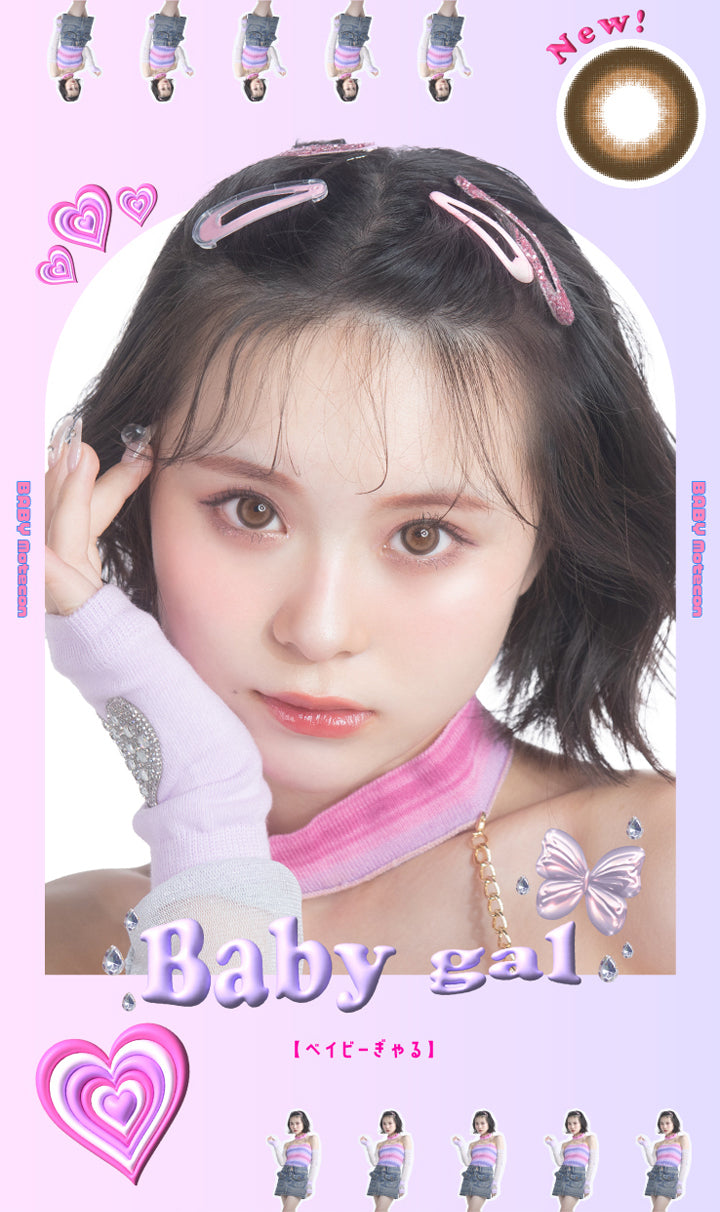 ベイビーモテコンワンデー(BABY Motecon 1day),New!,Baby gal,【ベイビーぎゃる】,カラコン,カラーコンタクト