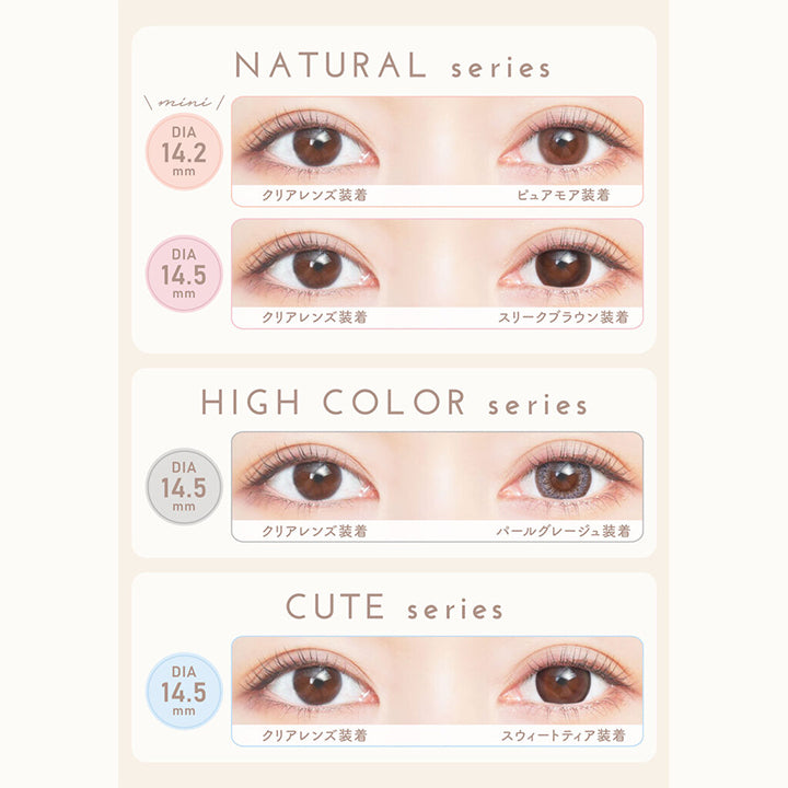 アイジェニックバイエバーカラー(EYEGENIC by EverColor) 度あり イノセントヘーゼル