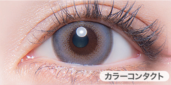スパークリンググレー(SPARKLING GRAY)の着用写真|カラーズワンデー colors1d カラコン カラーコンタクト
