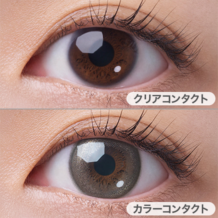 チャイフープ(Chai Hoop)の装用写真|フェアリーワンデーシマーリングシリーズ FAIRY 1day SHIMMERING SERIES カラコン カラーコンタクト