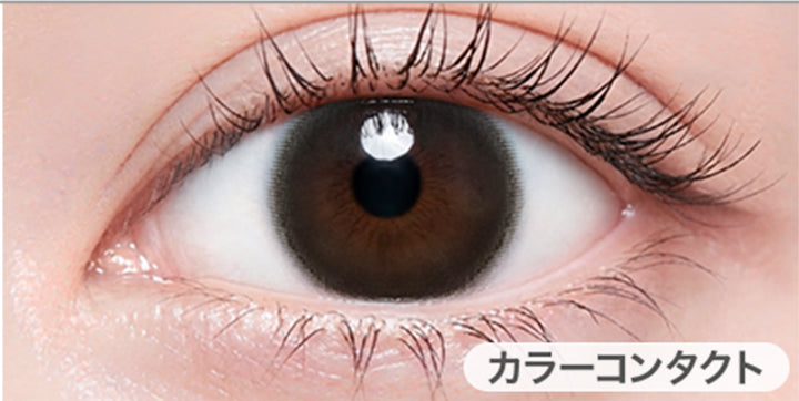 ソフトヴィジョンの装用写真|ハイディトーリック(HAIDEY TORIC) 1day カラコン カラーコンタクト