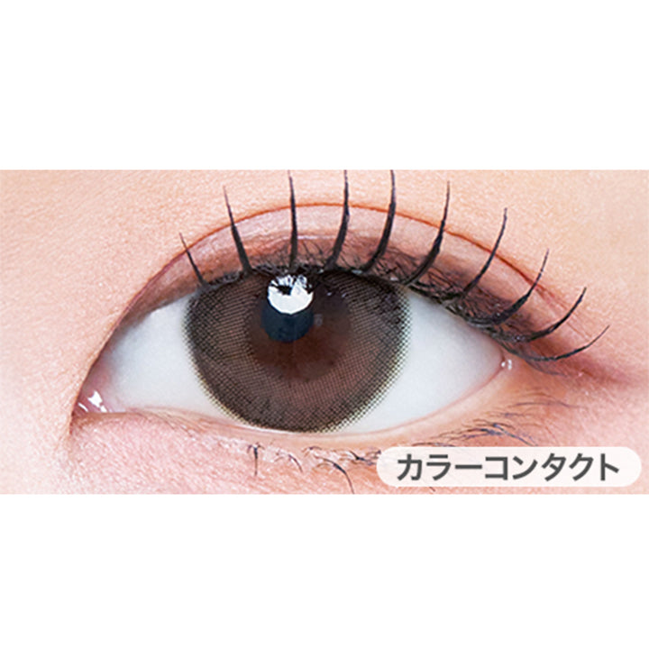 ジェンダーレスローズ(Genderless Rose)の装用画像 | スウィートワンマンス ガールクラッシュ Sweet 1 Month Girlcrush monthly カラコン カラーコンタクト