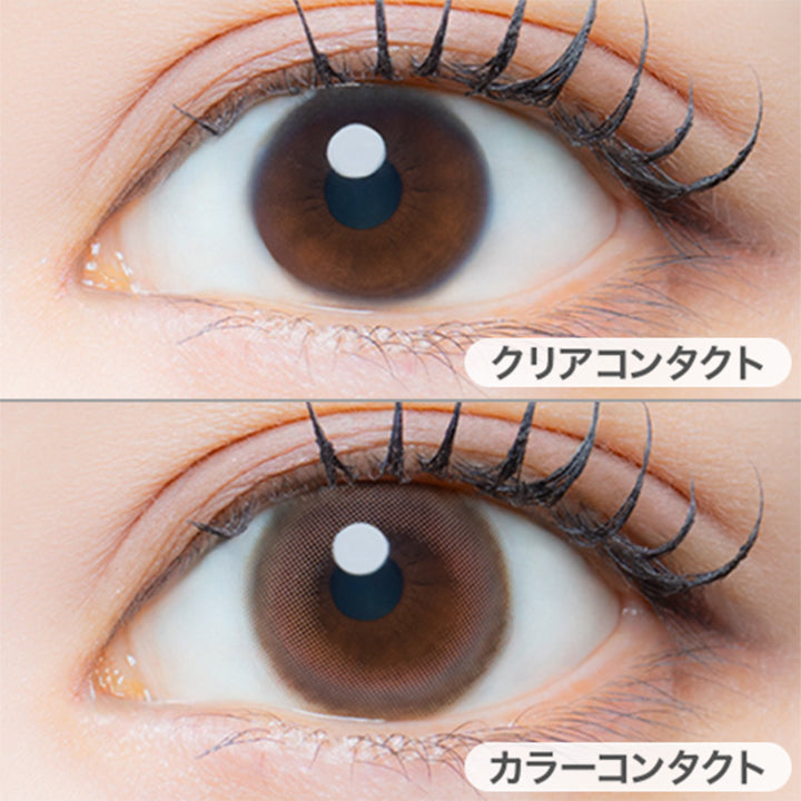 ピュアモア(Pure More)の装用画像 | アイジェニックバイエバーカラー Eyegenic by EverColor 1month カラコン カラーコンタクト