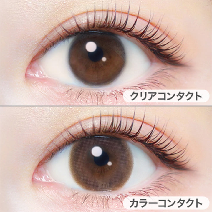 ひとめぼれの恋(Hitomebore no Koi)の装用写真|エバーカラーワンデーナチュラル EverColor1day Natural カラコン カラーコンタクト