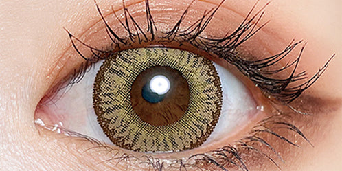 トゥインクルアイズワンデー(Twinkle Eyes 1day) ブラウンベージュ