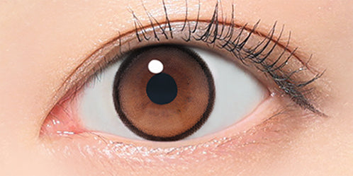ハニーヴェール(Honey Veil)の装用画像 | シーワンデー Sie.1Day カラコン カラーコンタクト