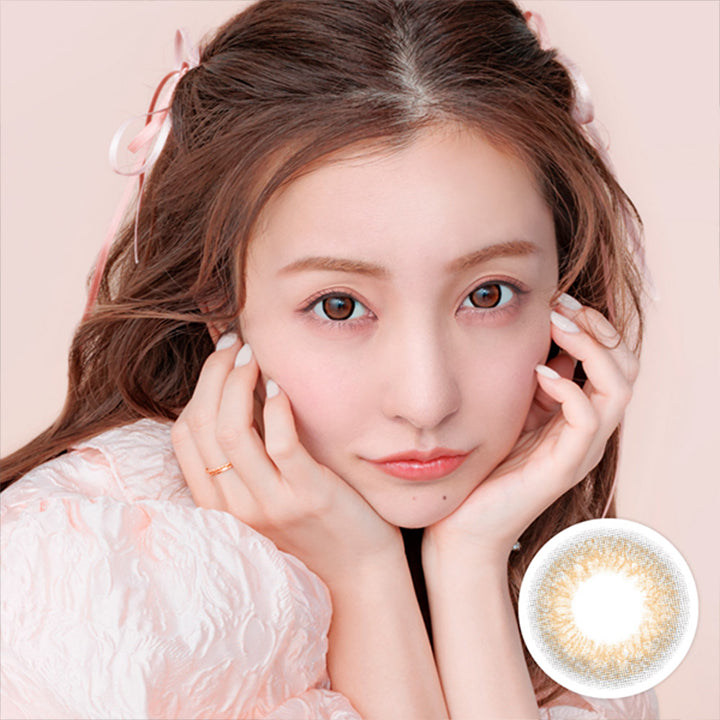 シークレットキャンディーマジックワンマンス(SECRET CANDYMAGIC 1month) 度なし ライトブラウン