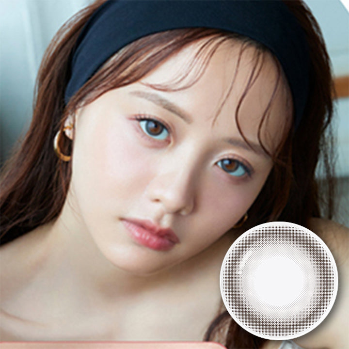 メイリーシフォンワンデー(Meilly Chiffon 1Day),シフォングレー(Chiffon Gray),1day,1箱10枚入り,DIA14.2mm,GDIA13.3mm,BC8.7mm, | メイリーシフォンワンデー meilly chiffon 1day カラコン カラーコンタクト