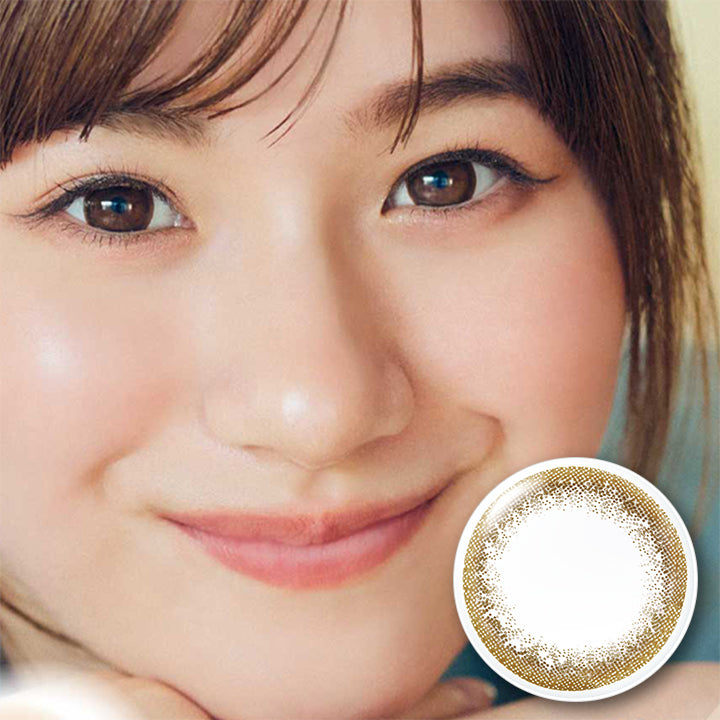 ネオサイトワンデーリングUV(NeoSight oneday Ring UV) ライトブラウン