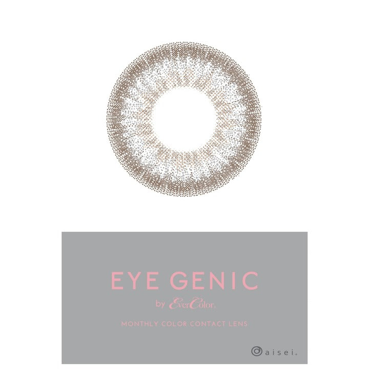 アイジェニックバイエバーカラー(EYEGENIC by EverColor) 度あり パールグレージュ