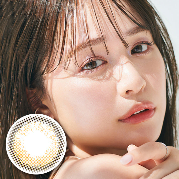 チューズミー(chu's me),グロスブラウン,GLOSS BROWN,つやモテ,1DAY,DIA14.2mm,着色直径13.1mm|チューズミー chu's me 1day カラコン カラーコンタクト