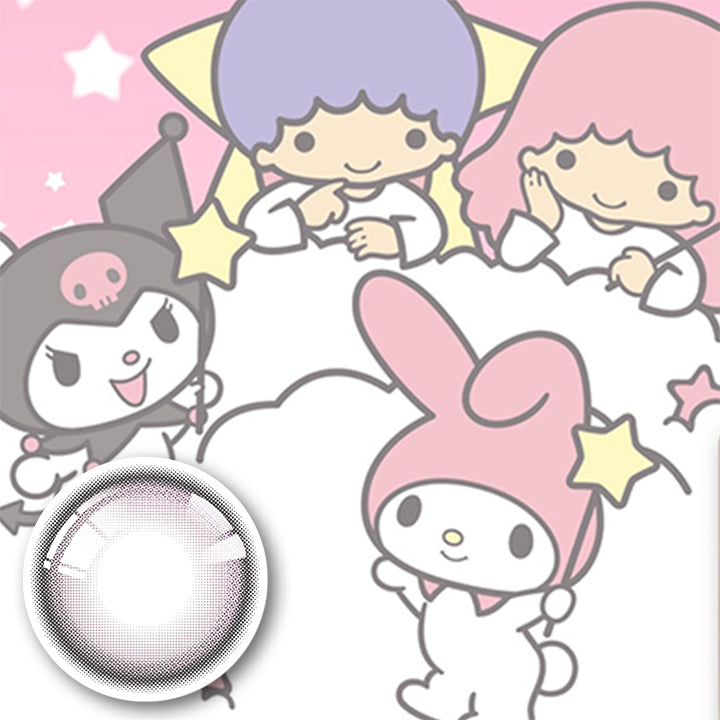 ノックノックワンデー×サンリオ(KnockKnock 1day-SANRIO) リトルツインスターズ(ララ)【マジックアワーピンク】