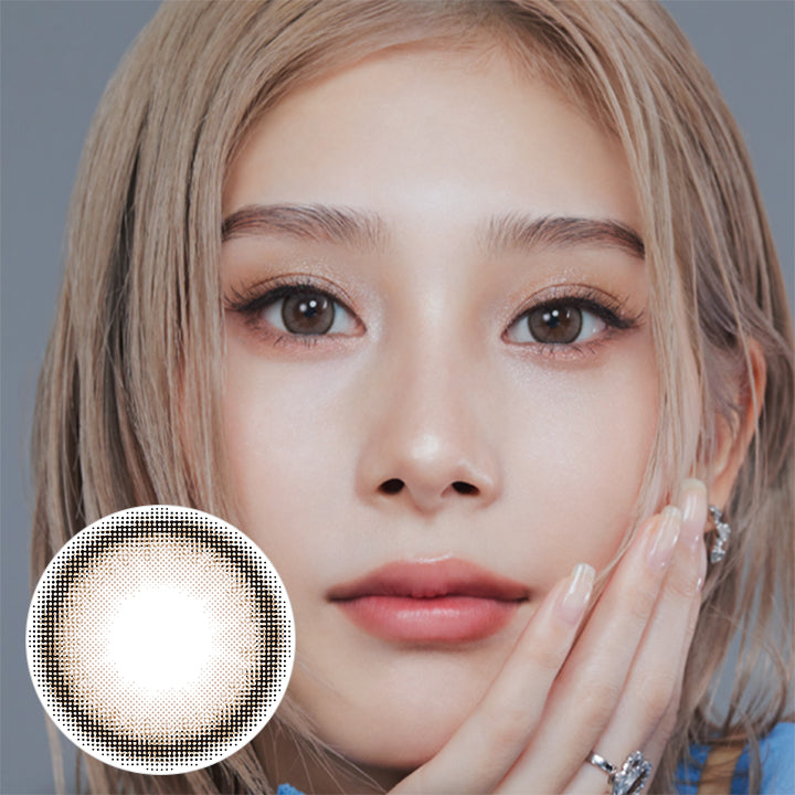 リルムーンシリコーンワンデー(LILMOON SILICONE 1DAY) サンドグレー