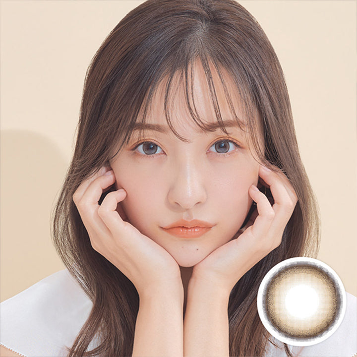 シークレットキャンディーマジックワンマンス(SECRET CANDYMAGIC 1month) 度あり ラテベージュ