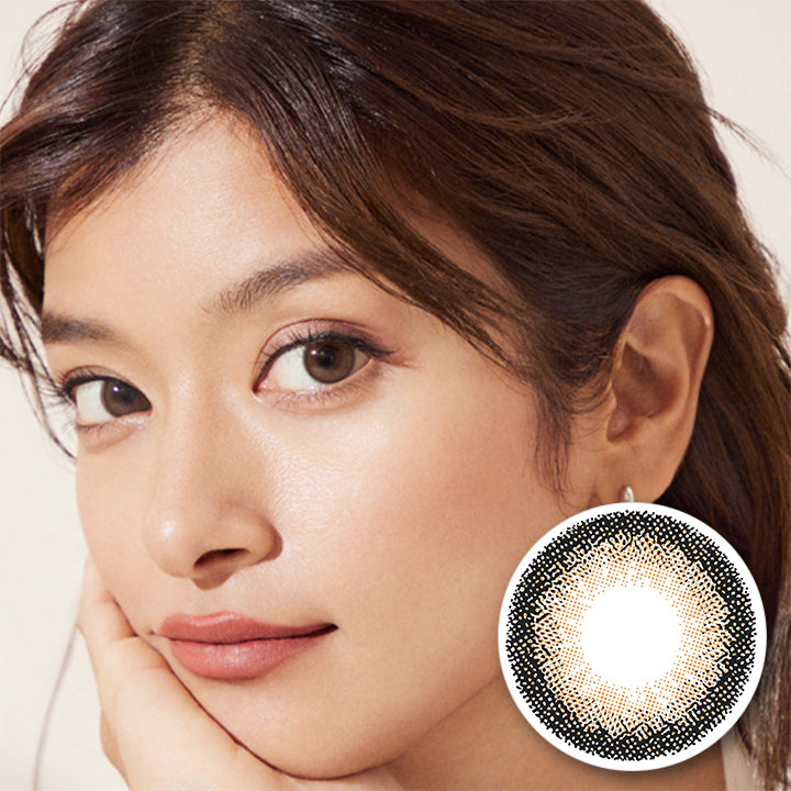 レヴィア ワンデー カラー(ReVIA 1DAY COLOR) プラリネブラン