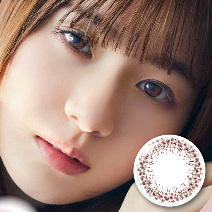 ネオサイトワンデーリングUV(NeoSight oneday Ring UV) モーヴブラウン