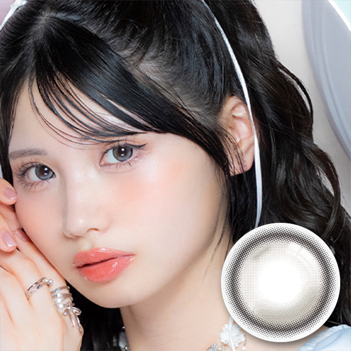 My First Contact Project 超十代リフレア ミアリーナ(Miarina) プリマのしずく(Prima No Shizuku) 軸固定(Design Lock) 1day 1箱10枚入り DIA14.2mm G.DIA13.6mm BC8.7mm Silicone Hydrogel | 超十代リフレア ミアリーナ Miarina カラコン カラーコンタクト