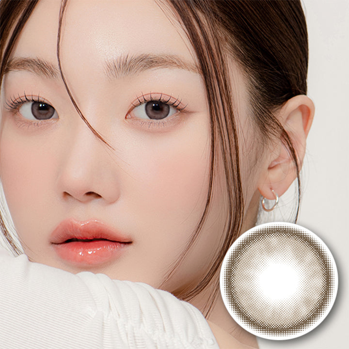 オマイオバイレンズミー(Omyo By Lensme) シスターアッシュブラウン(Sistar Ash Brown) 1month 1箱2枚入り DIA14.0mm 着色直径13.0mm BC8.6mm | オマイオバイレンズミー Omyo By Lensme montyly カラコン カラーコンタクト