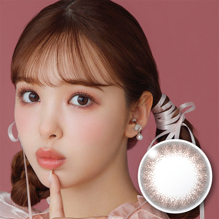 アプデ(U.P.D.),produced by Nicole Fujita,color contact lens,1day,U.P.D.,update yourself,ドロップピンク,drop pink,1day,含水率58.0%,UVcut,DIA 14.2mm,着色直径 13.5mm|アプデ U.P.D. カラコン カラーコンタクト