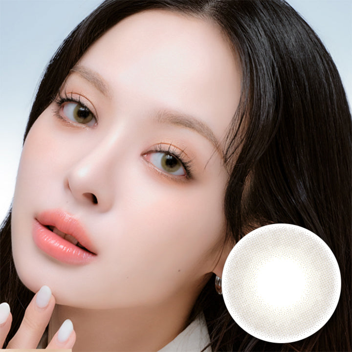 クルーム(CRUUM),ペアーミルク,Pear Milk,DIA 14.1mm,着色直径13.0mm,1day,10枚入|クルーム CRUUM カラコン カラーコンタクト