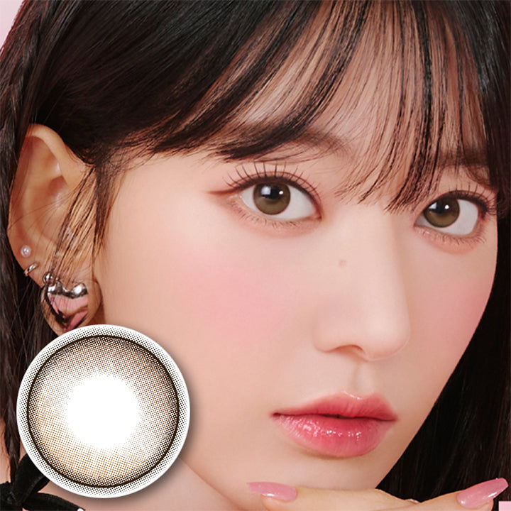 モラクワンマンス(MOLAK 1month),color yourself to your mood,ドーリッシュブラウン,Dollish Brown,1month,2枚入り,DIA14.2mm,度あり・度なし,含水率38%,宮脇咲良|モラクワンマンス MOLAK 1month カラコン カラーコンタクト