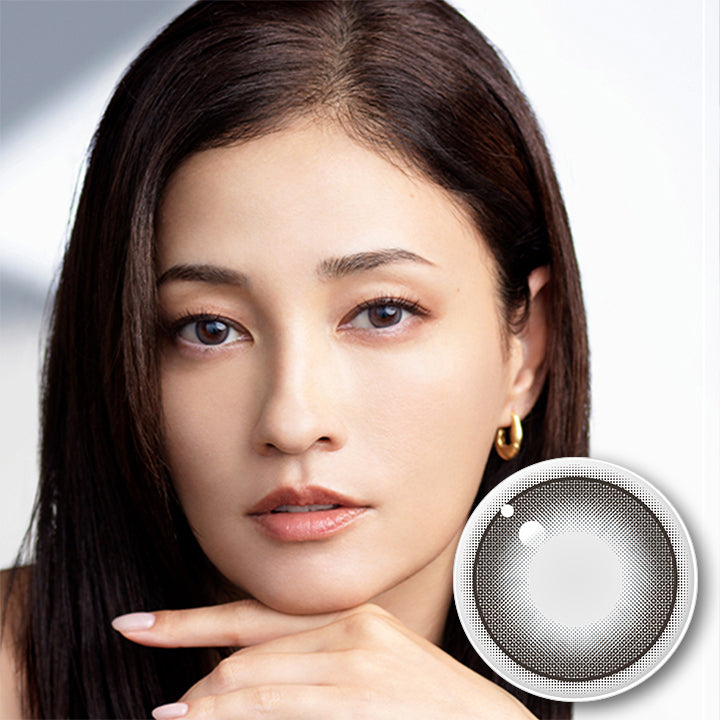 アンヴィシリコーンハイドロゲルワンデー(envie SILICONE HYDROGEL 1DAY) コラットグレー