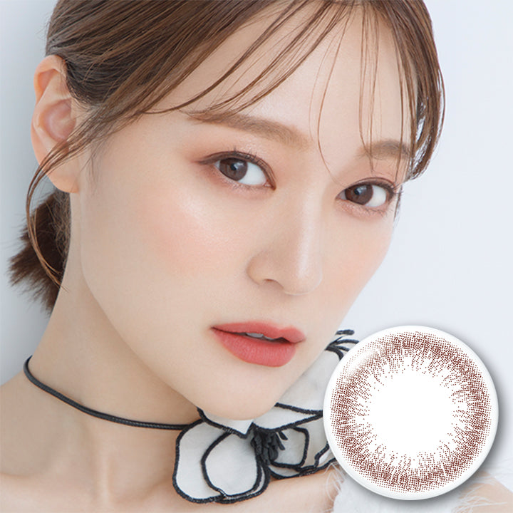 ネオサイトワンデーリングUV(NeoSight oneday Ring UV) モーヴブラウン