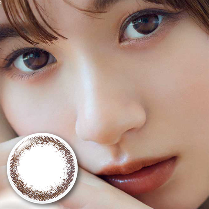 ネオサイトワンデーリングUV(NeoSight1day Ring UV),Dark Brown,ダークブラウン,DIA14.0mm,BC8.6mm,含水率42.5%,Uvcut,Moist,着色部外径13.4mm|ネオサイトワンデーリングUV NeoSight1day Ring UV カラコン カラーコンタクト