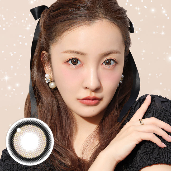 シークレットキャンディーマジックワンマンス(SECRET CANDYMAGIC 1month) ラメブラウン