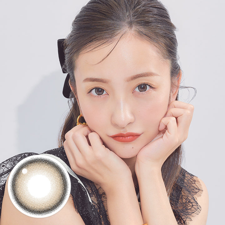 シークレットキャンディーマジックワンデー(Secret Candymagic 1Day) ラテベージュ(Latte Beige) 板野友美装用:バニラブラウン 1箱20枚入り DIA14.5mm 着色直径13.7mm BC8.6mm | シークレットキャンディーマジックワンデー Secret Candymagic 1Day カラコン カラーコンタクト