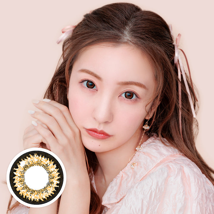 シークレットキャンディーマジックワンマンス(SECRET CANDYMAGIC 1month) 度なし NO.7 ブラウン