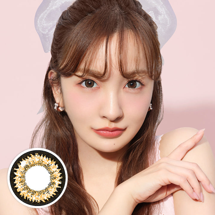 シークレットキャンディーマジックワンマンス(SECRET CANDYMAGIC 1month) 度なし NO.7 ブラウン