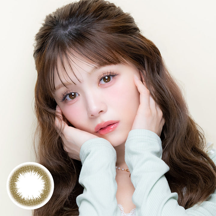 チュチュワンデー(Chouchou 1Day) color contact lens,オリーブ(olive) 1day DIA14.2mm BC8.8mm 含水率38.0% | チュチュワンデー chouchou 1day カラコン カラーコンタクト
