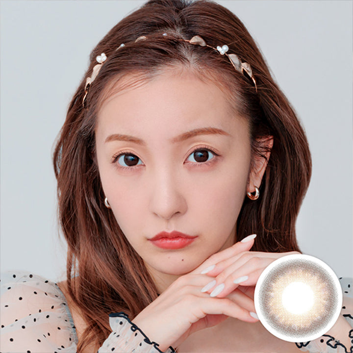 シークレットキャンディーマジックワンマンス(SECRET CANDYMAGIC 1month) 度なし ピンクベージュ