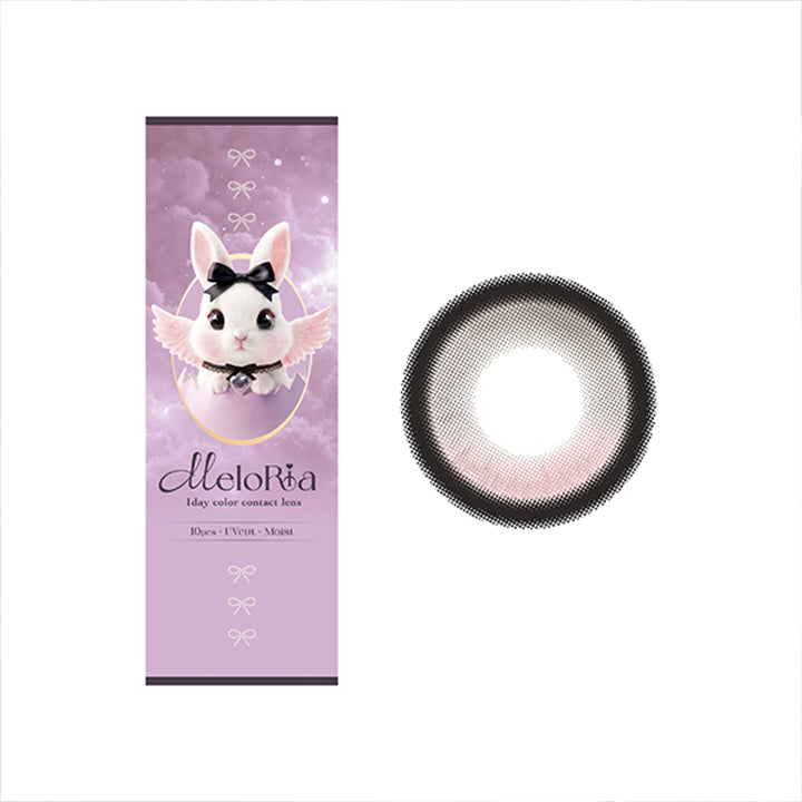 メロリア(Meloria) いちごティアラ(Ichigo Tiara) シリコーンハイドロゲル × 回らない水光 1day 1箱10枚入り DIA14.5mm 着色直径14.1mm BC8.7mm | メロリア meloria 1day カラコン カラーコンタクト