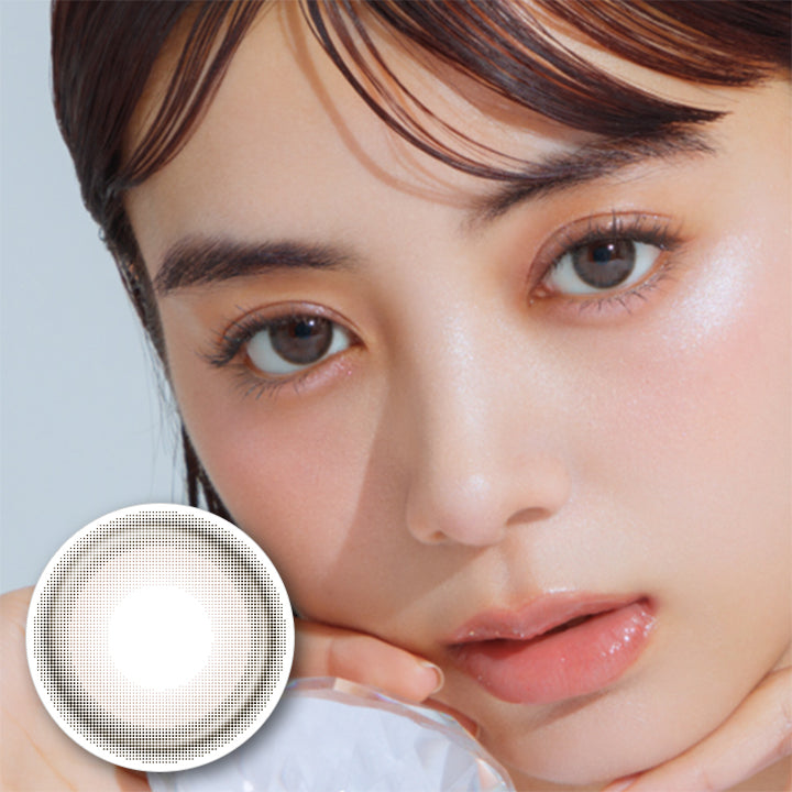 ラルムシリコンハイドロゲルダブルモイストUV(LARME SILICONE HYDROGEL W MOIST UV) アイスグレーブラウン