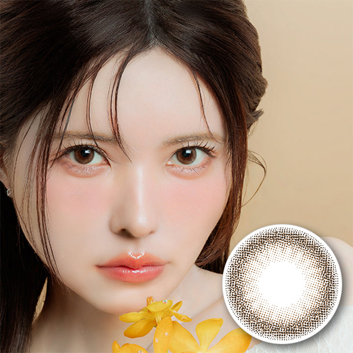 エンジェルカラーバンビシリーズヴィンテージワンデー(Angelcolor Bambi Series Vintage 1day) ピュアブラウン