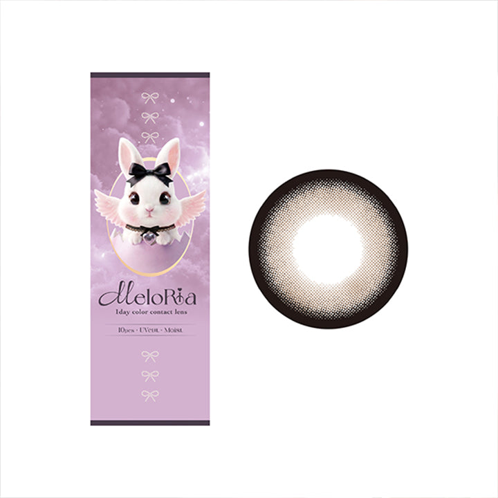 メロリア(Meloria) うさぎリング(Usagi Ring) シリコーンハイドロゲル 1day 1箱10枚入り DIA15mm 着色直径14.5mm BC8.7mm | メロリア meloria 1day カラコン カラーコンタクト