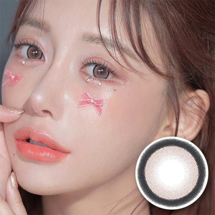 フルーリーバイカラーズ(Flurry by colors) リングピンクブラウン(愛されウサギ)