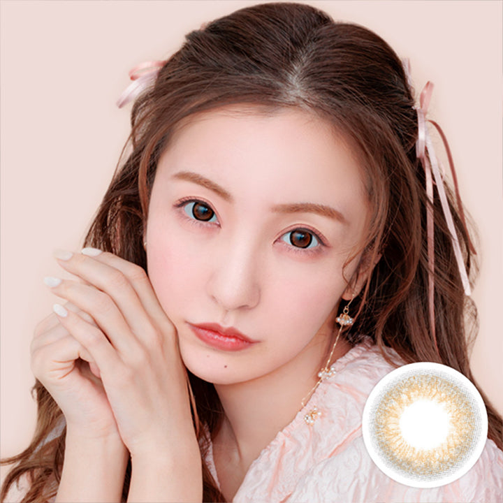 シークレットキャンディーマジックワンマンス(SECRET CANDYMAGIC 1month) 度あり ライトブラウン