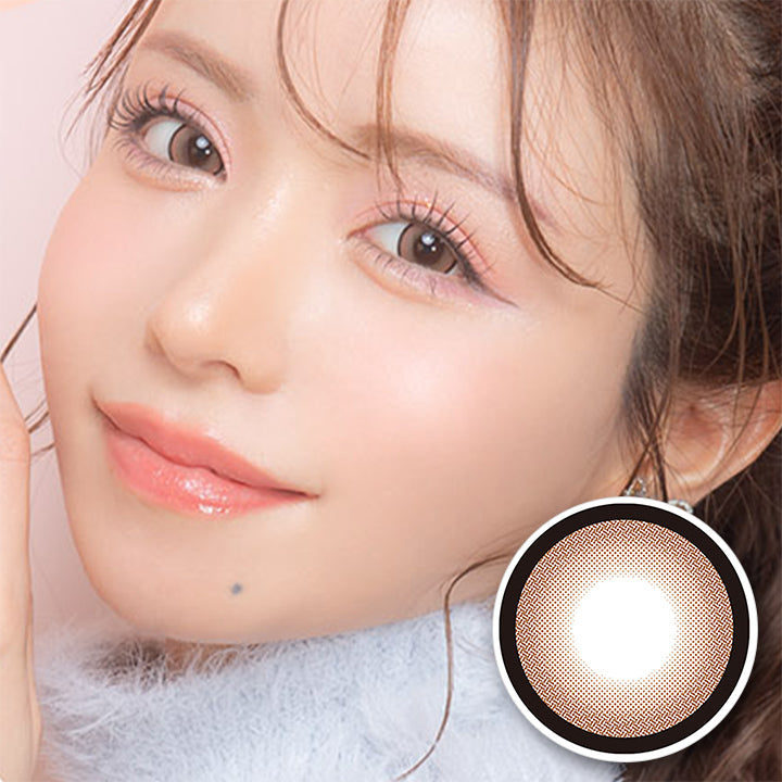 カラーズワンデー(colors1d) ナチュラルリングブラウン