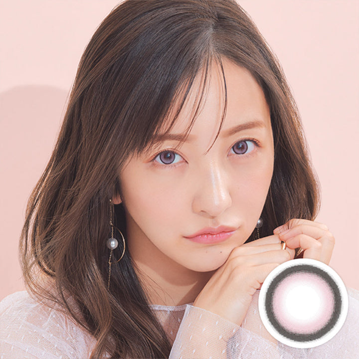 シークレットキャンディーマジックワンマンス(SECRET CANDYMAGIC 1month) 度なし モモピンク