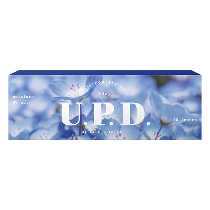 ドロップピンク(drop pink)のパッケージ写真|アプデ U.P.D. カラコン カラーコンタクト