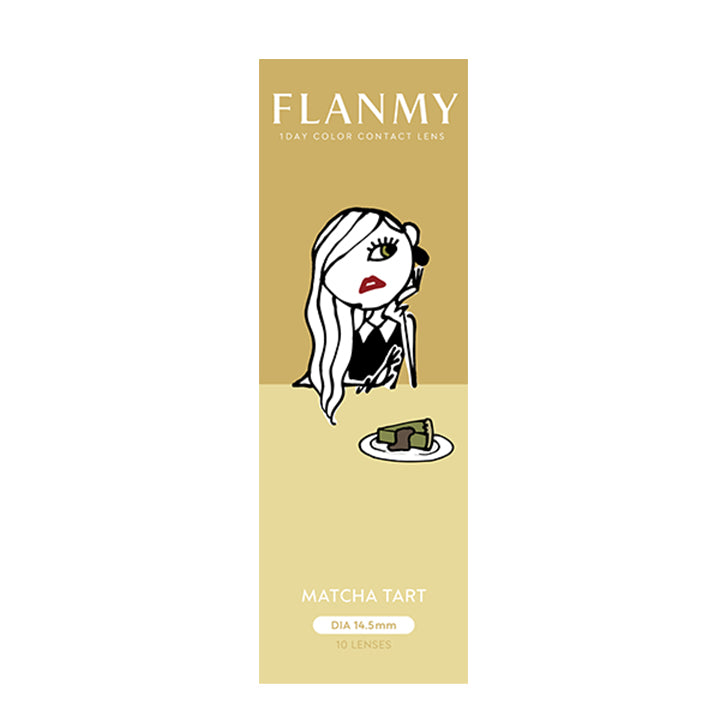 マッチャタルトのパッケージ画像|フランミー(FLANMY)コンタクトレンズ