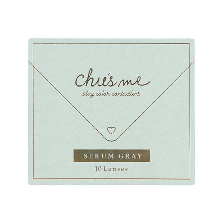 セラムグレー(SERUM GRAY)のパッケージ写真|チューズミー chu's me 1day カラコン カラーコンタクト
