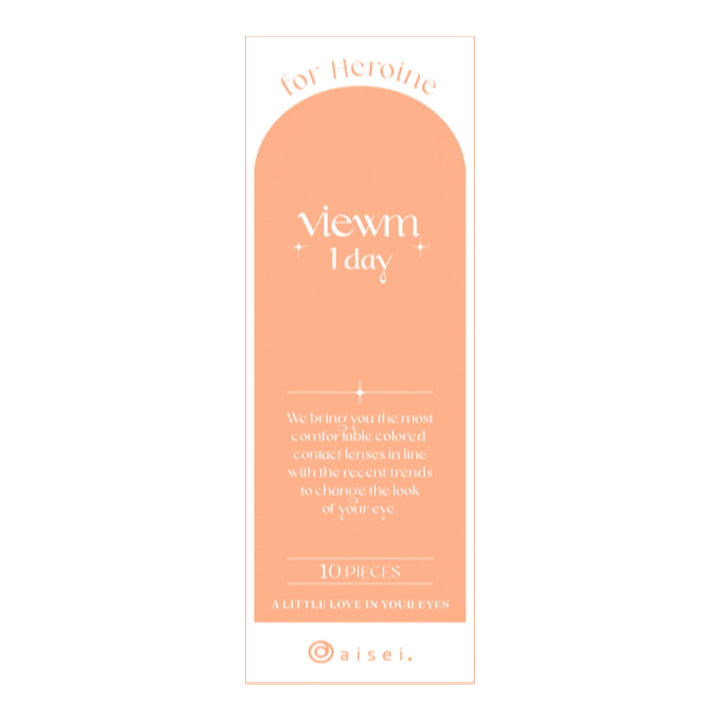 満月パンケーキのパッケージ写真|ビュームワンデー Viewm 1day カラコン カラーコンタクト