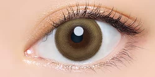 エンジェルカラーバンビシリーズワンデー(Angelcolor Bambi Series 1day) 30枚 レモンヘーゼル