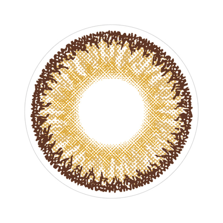 ブラウンベージュ(Brown Beige)のレンズ画像 | トゥインクルアイズワンデー Twinkle Eyes 1day カラコン カラーコンタクト