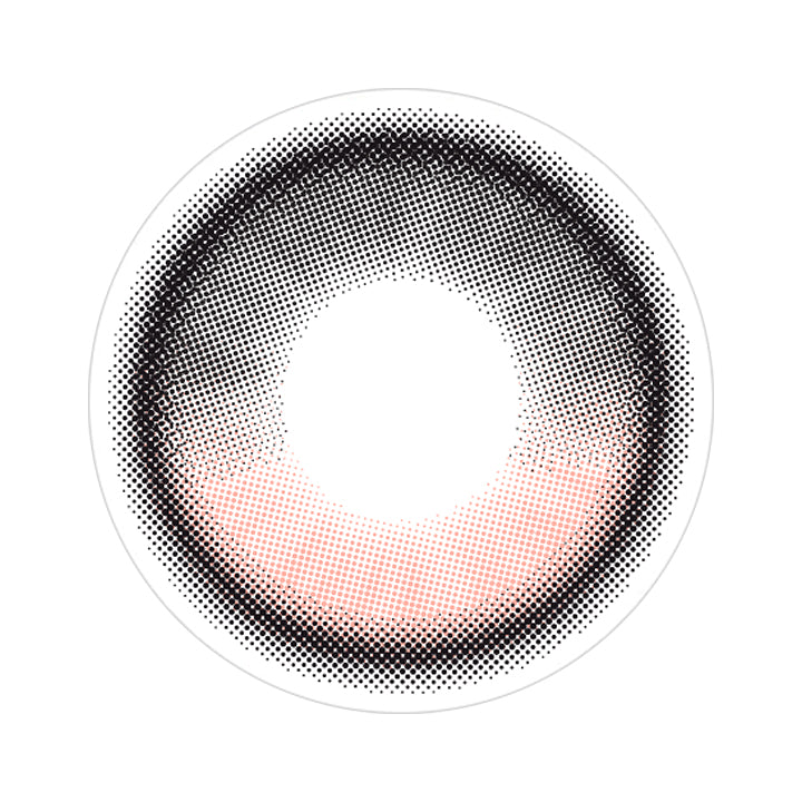 ロゼカメリア(Rose Camellia)のレンズ画像 | キュプリエ Quprie by R 1day カラコン カラーコンタクト