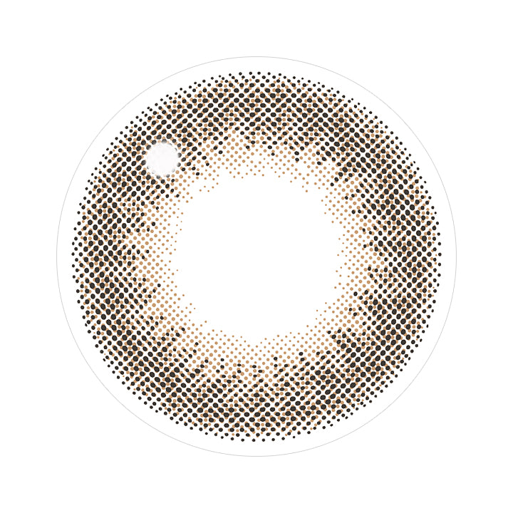 シアーセーブル(Sheer Sable)のレンズ画像 | レヴィアトーリックワンデーカラー ReVia Toric 1day Color カラコン カラーコンタクト